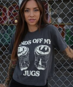 HANDS OFF MY JUGS T-shirt Design 2D Full Printed Sizes S - 5XL - NABG170